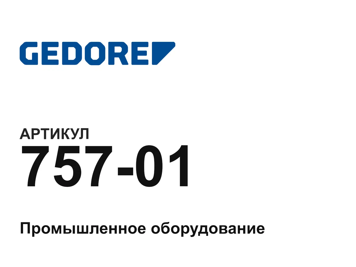 75701 GEDORE