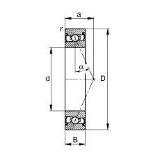 HSS7017-E-T-P4S FAG