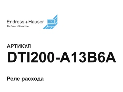 DTI200A13B6A Endress+Hauser