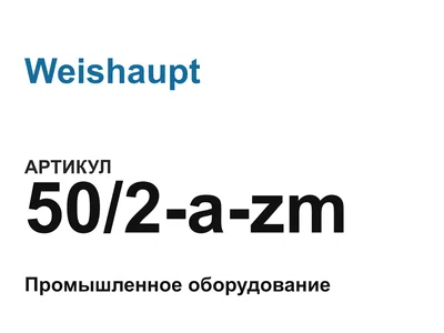 502azm Weishaupt