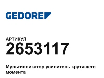 2653117 GEDORE