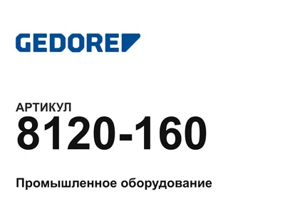 8120160 GEDORE