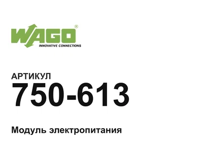 750613 Wago
