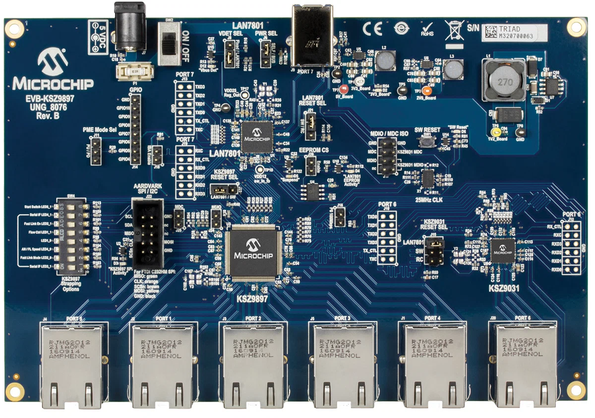 EVB-KSZ9897-1 Microchip