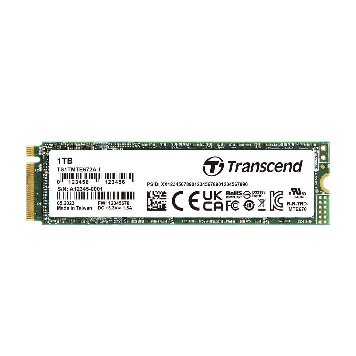TS1TMTE672A-I Transcend