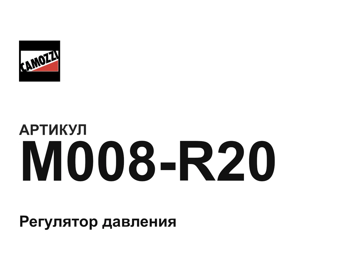 M008R20 Camozzi