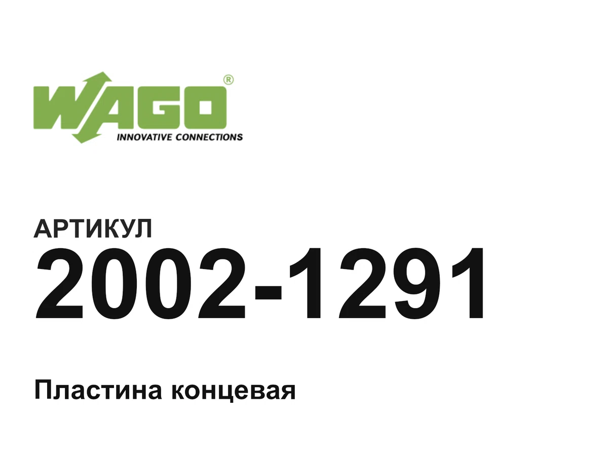 20021291 Wago