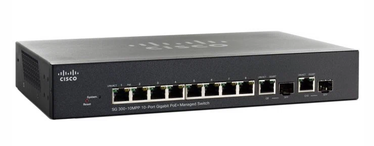 SG300-10MPP Cisco Коммутаторы