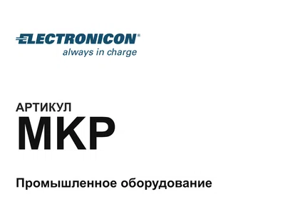 MKP Electronicon