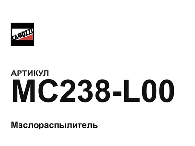 MC238L00 Camozzi
