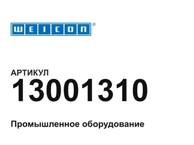 13001310 WEICON