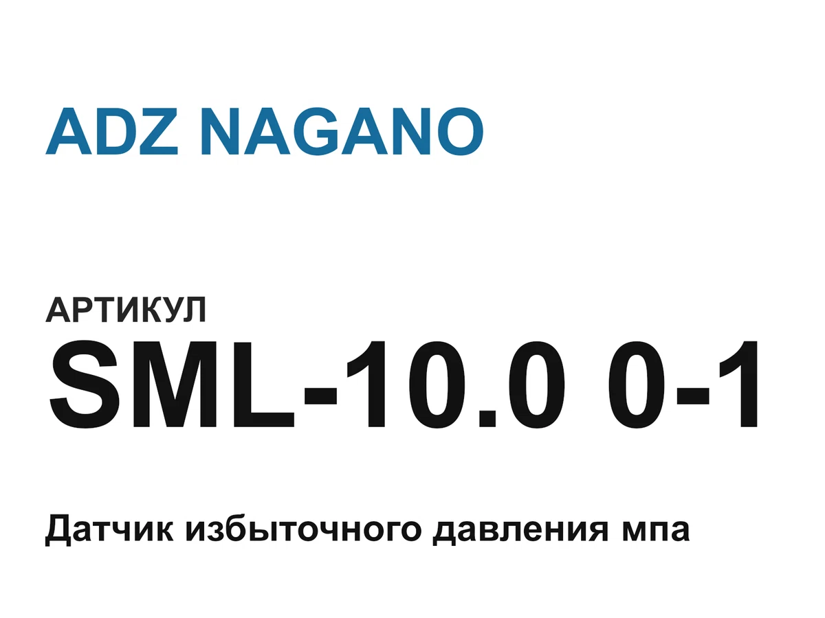 SML10001 ADZ NAGANO