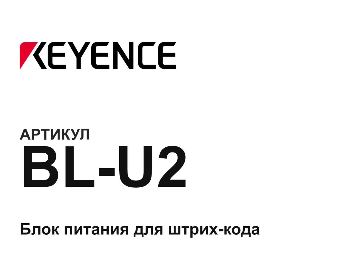 BLU2 Keyence