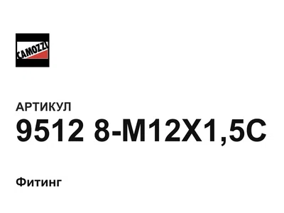 95128M12X15C Camozzi