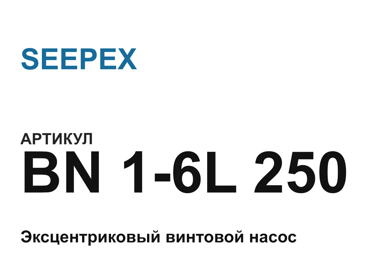 BN16L250 SEEPEX