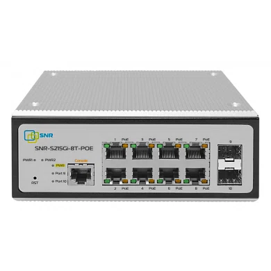 S215Gi-8T-POE SNR Коммутаторы