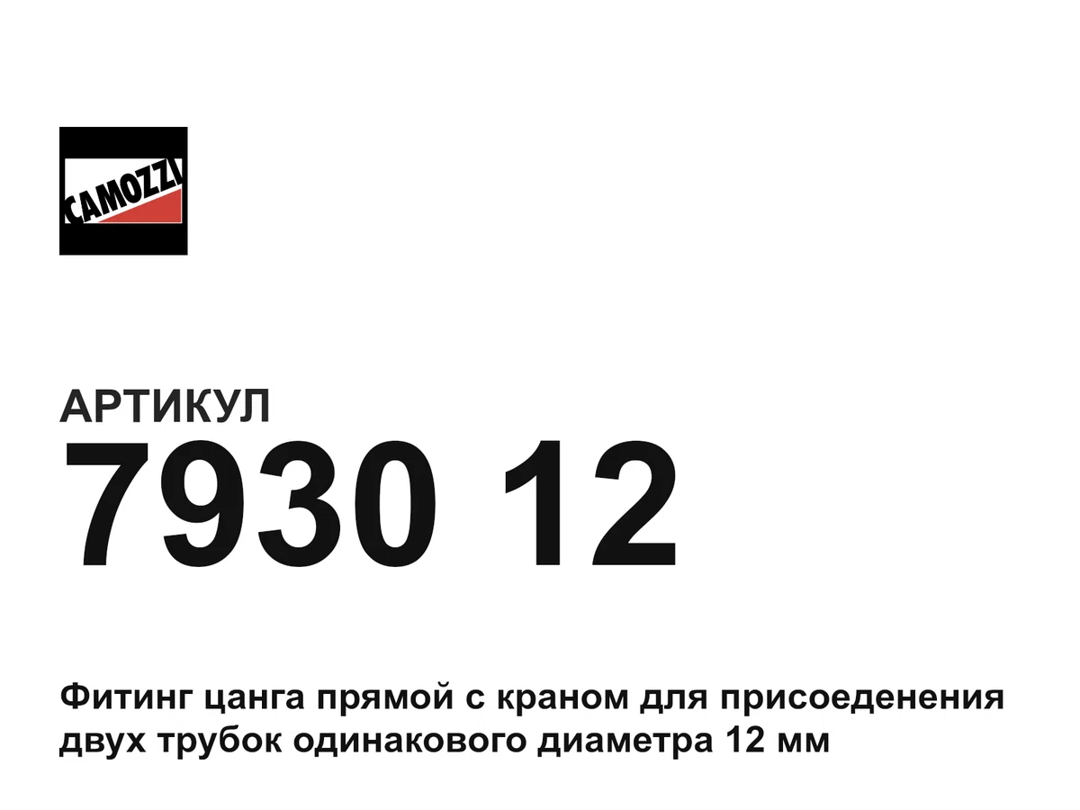 793012 Camozzi