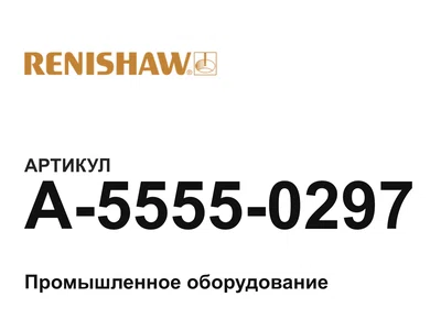 A55550297 Renishaw