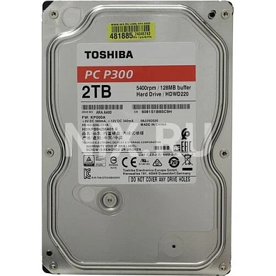 HDWD220UZSVA Toshiba Жесткие диски