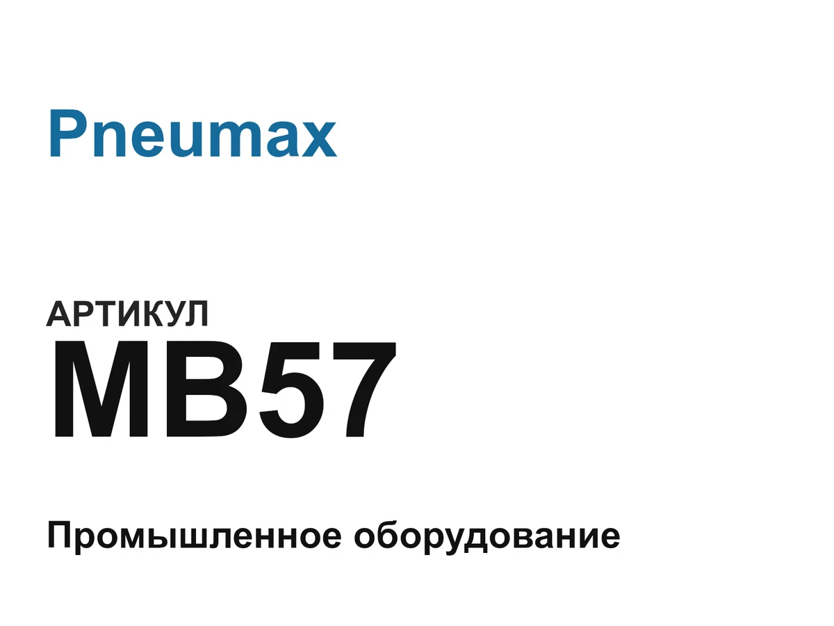 MB57 Pneumax