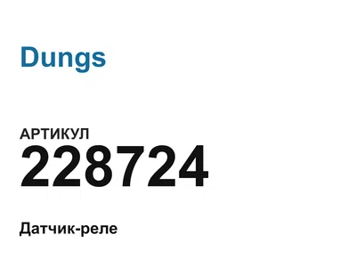 228724 Dungs