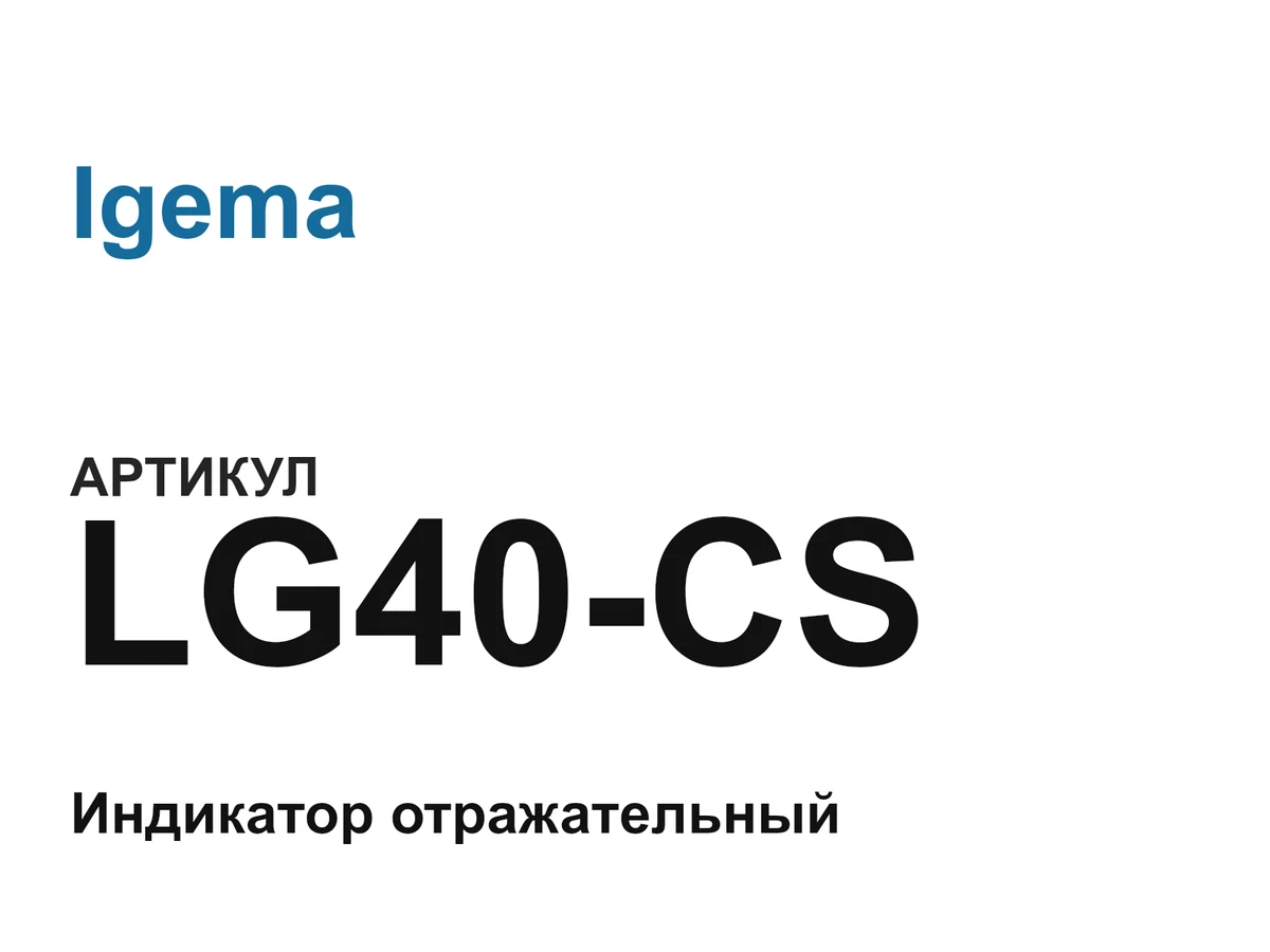 LG40CS Igema