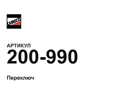 200990 Camozzi