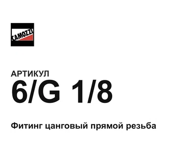 6G18 Camozzi