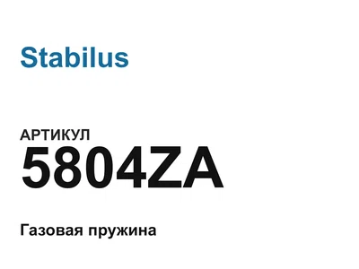 5804ZA Stabilus