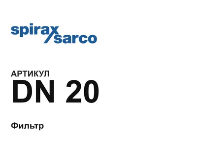 DN20 Spirax Sarco