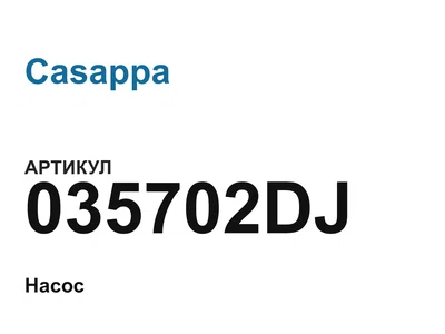 035702DJ Casappa