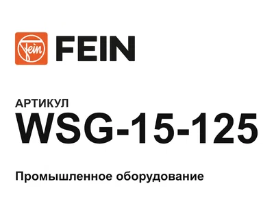 WSG15125 Fein