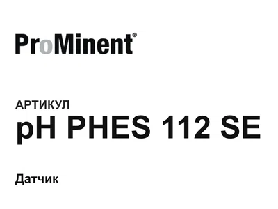pHPHES112SE Prominent