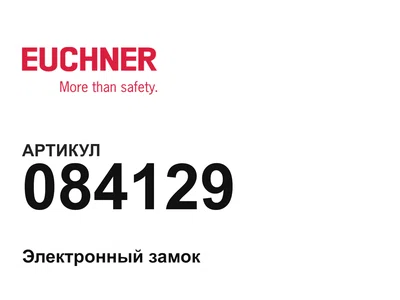 084129 Euchner