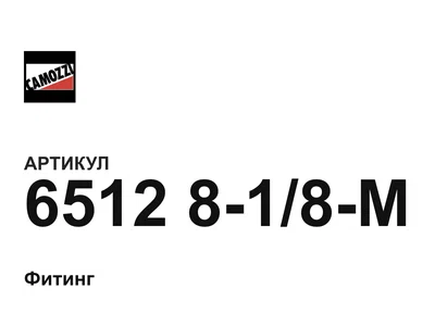 6512818M Camozzi