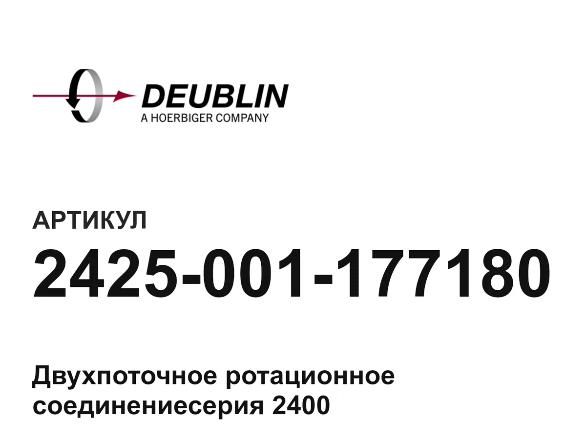 2425001177180 Deublin