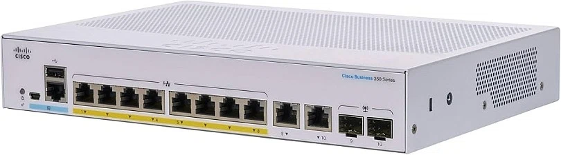 CBS350-8FP-E-2G Cisco Коммутаторы Cisco 350 Series