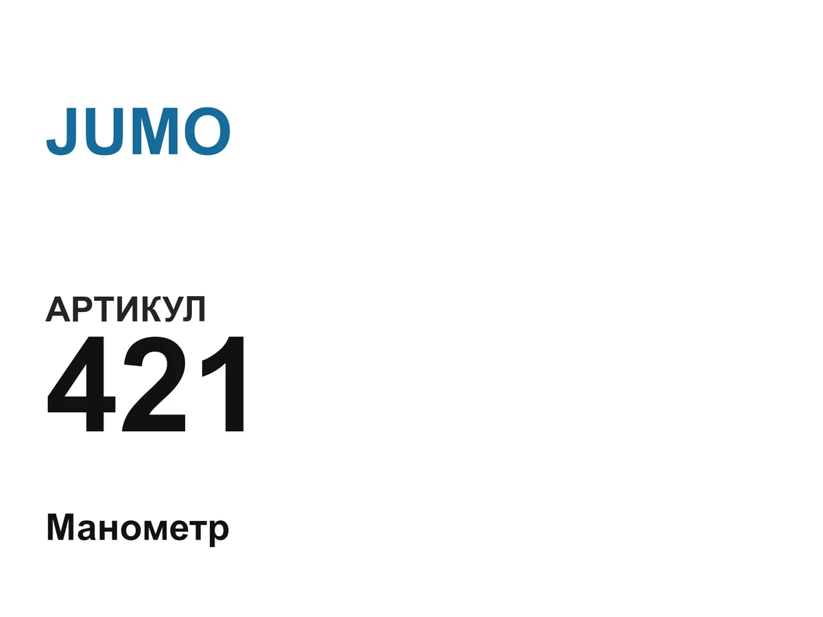 421 JUMO
