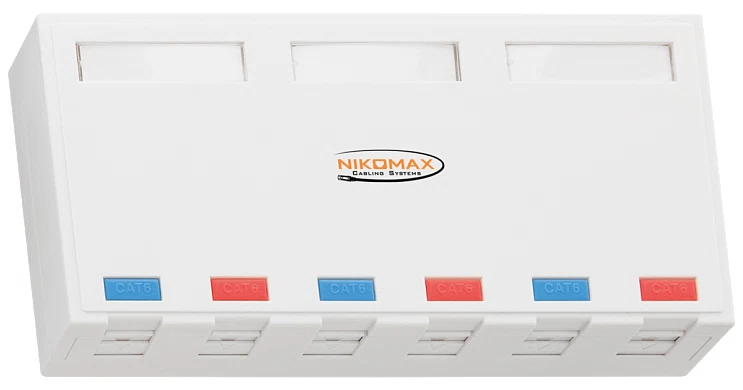 NMC-MB6P-ST-WT NIKOMAX Коммутационные розетки