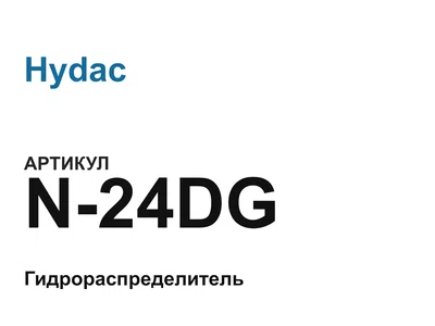 N24DG Hydac