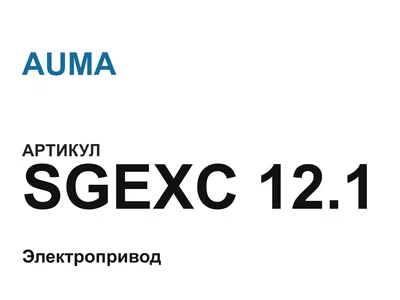 SGEXC121 AUMA