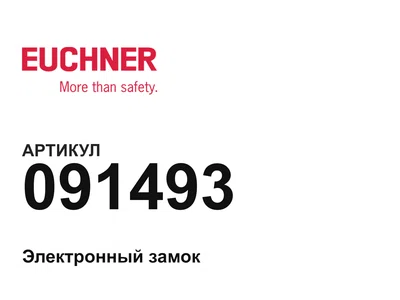 091493 Euchner