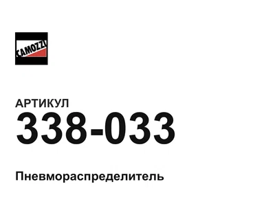338033 Camozzi