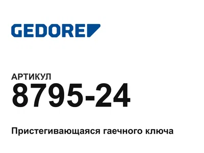 879524 GEDORE