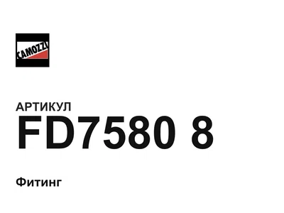 FD75808 Camozzi