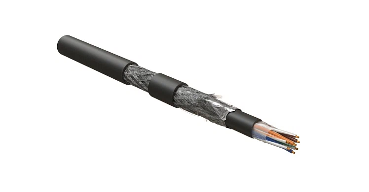 ISFUTP4-C5E-P24/19-PVC/PVC-BK Hyperline