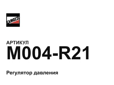 M004R21 Camozzi