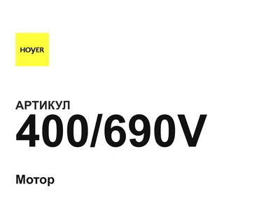 400690V Hoyer Motors