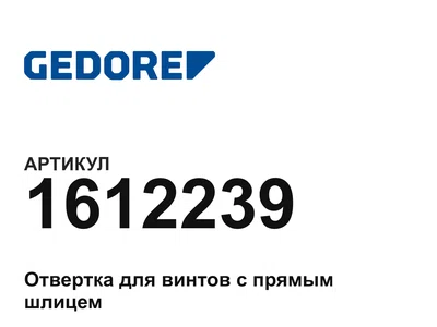 1612239 GEDORE