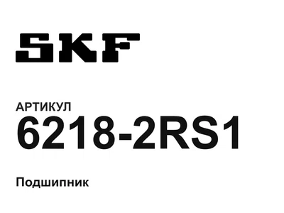 62182RS1 SKF